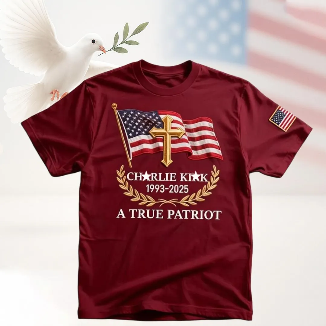 ✝️ A True Patriot Memorial T-shirt 🕯️