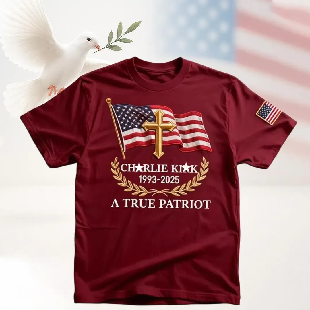 ✝️ A True Patriot Memorial T-shirt 🕯️