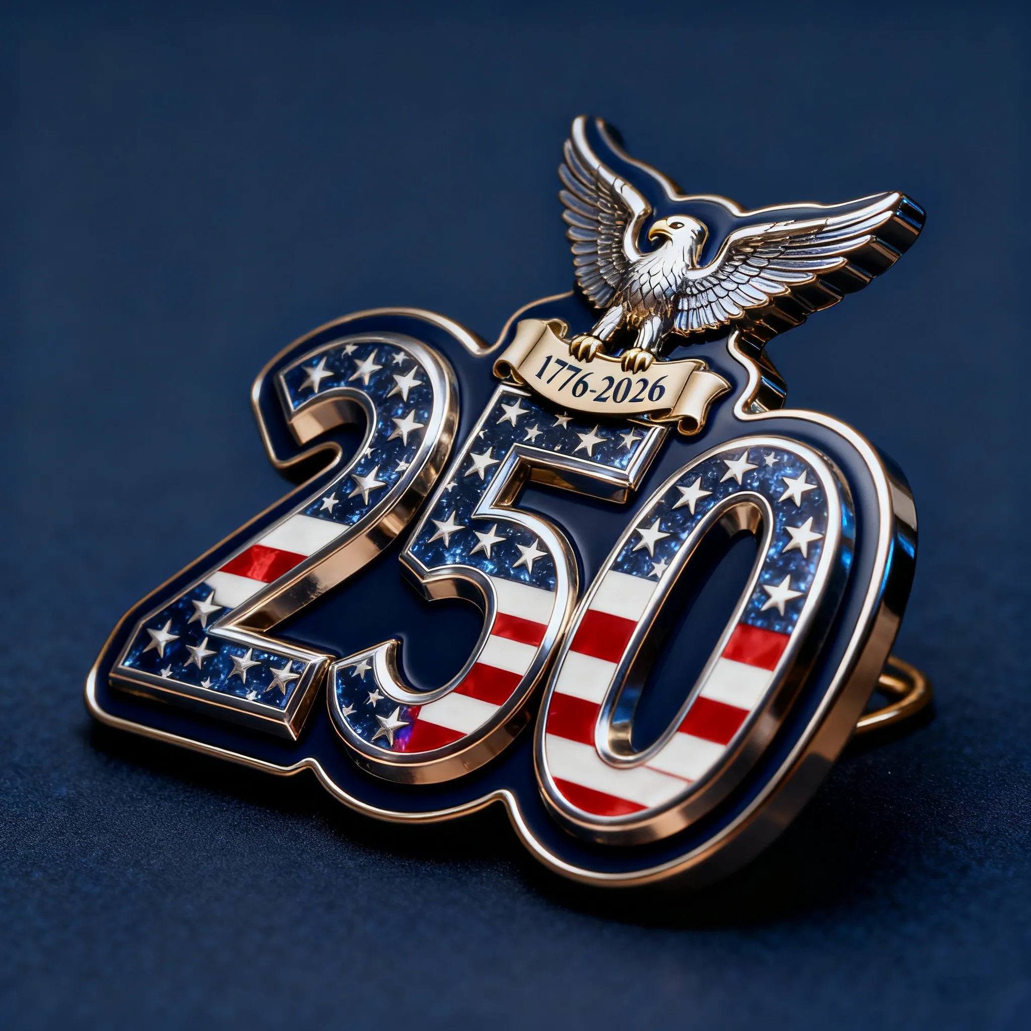 🇺🇸 250th Anniversary Commemorative Brooch