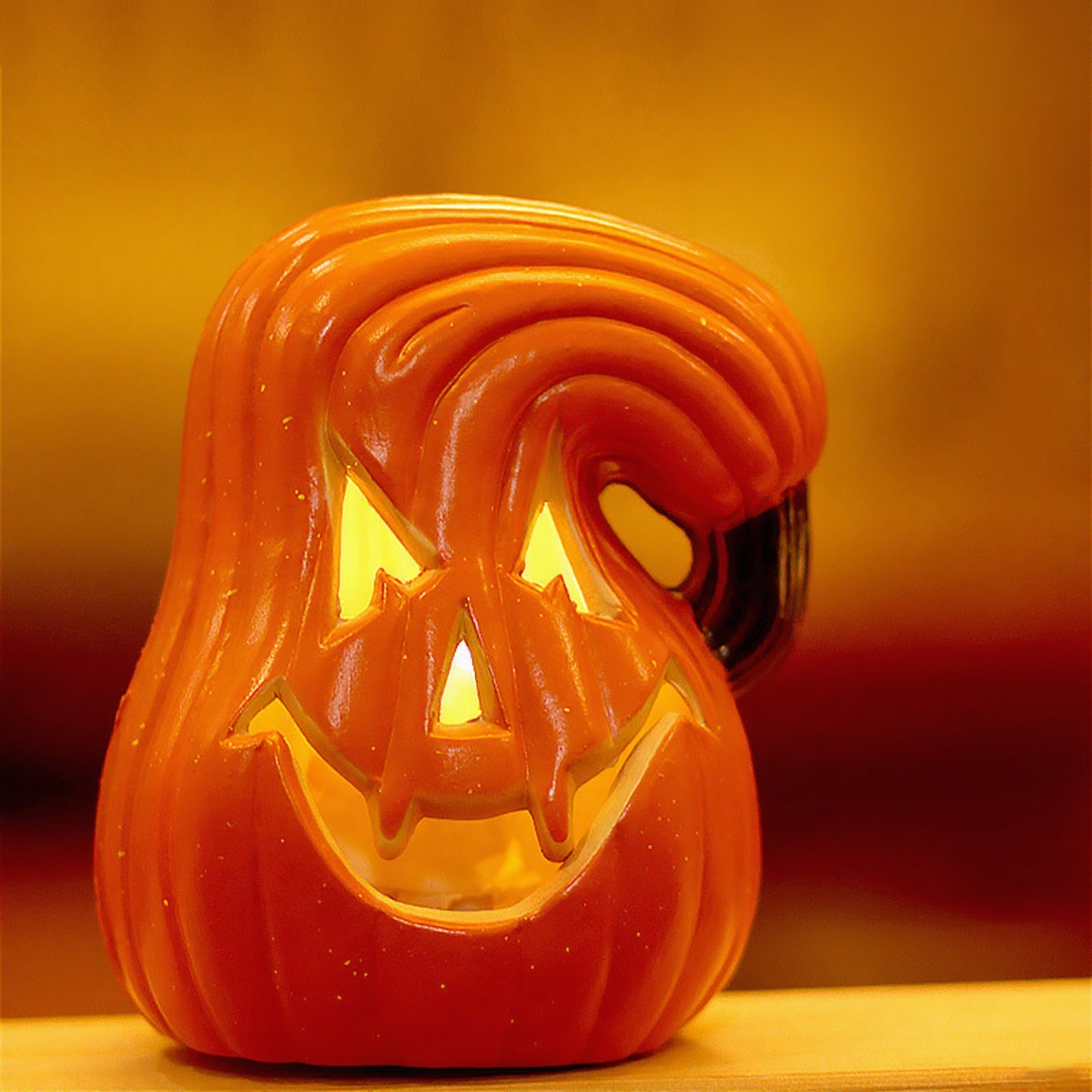 Halloween pumpkin lantern
