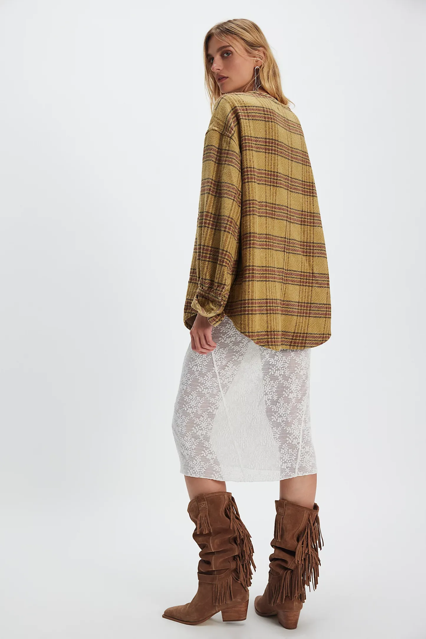 Free Perfect In Plaid Pullover