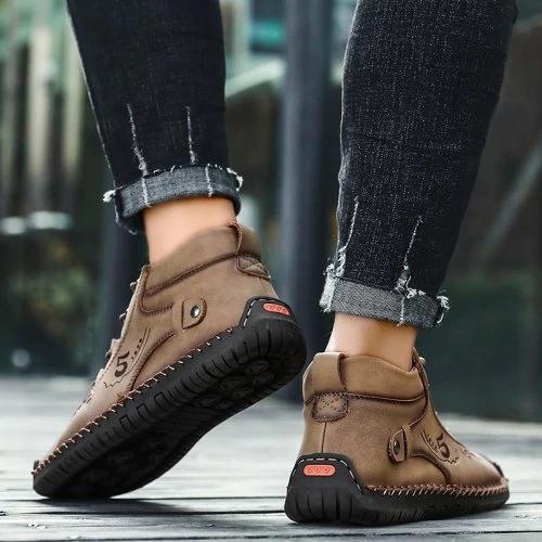 🔥60% OFF TODAY🔥 Men's Waterproof Fashion Orthopedic Shoes - Improve Posture and Get Rid of Painless Walking and Standing