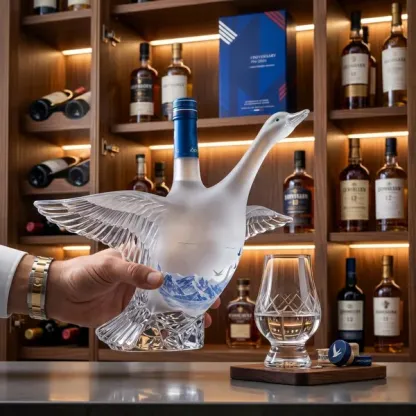 🏆Flash Sale⚡ 50K+ SOLD! 🎁30th Anniversary 3D Sculpted Vodka Bottle