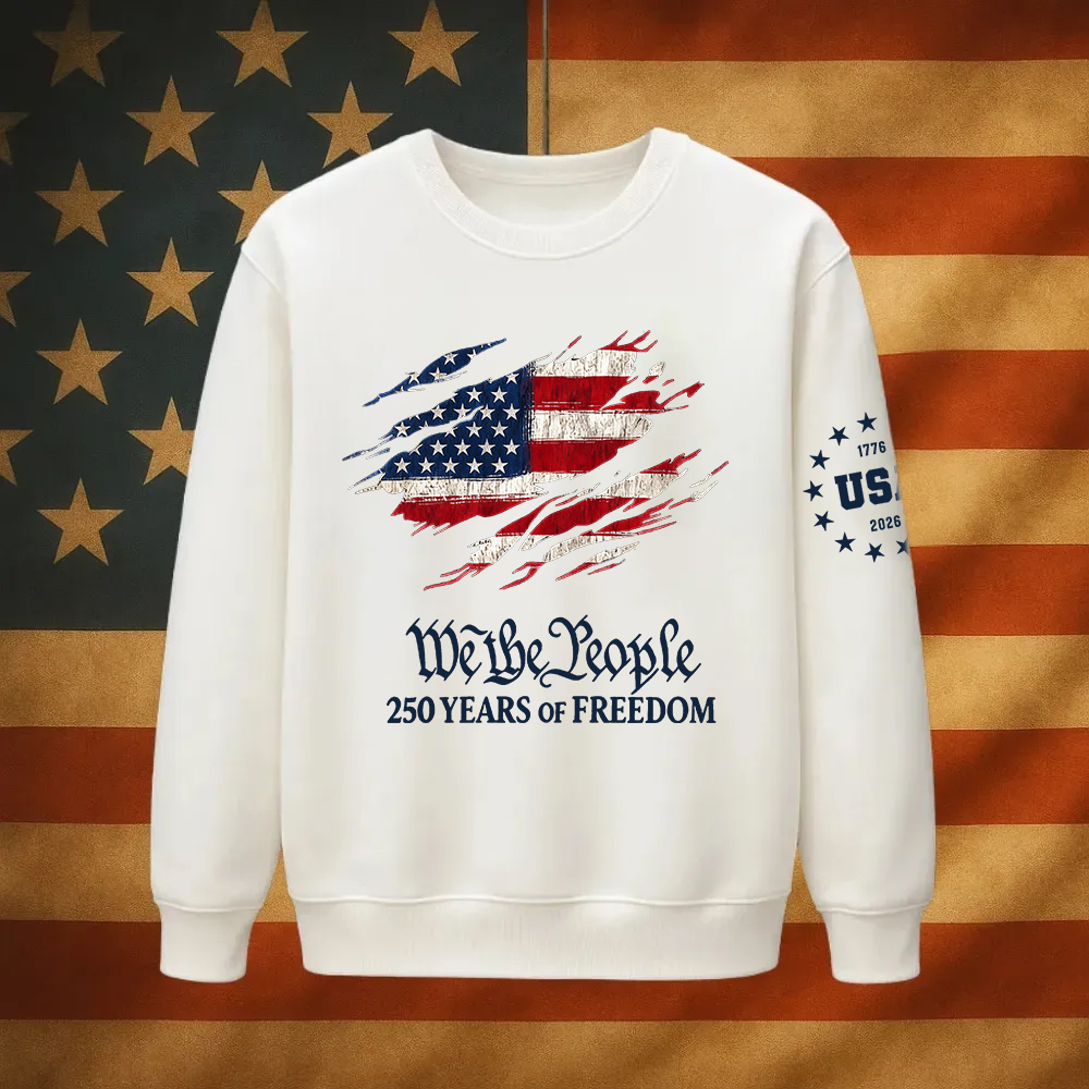 We the people--Men's casual sweatshirt