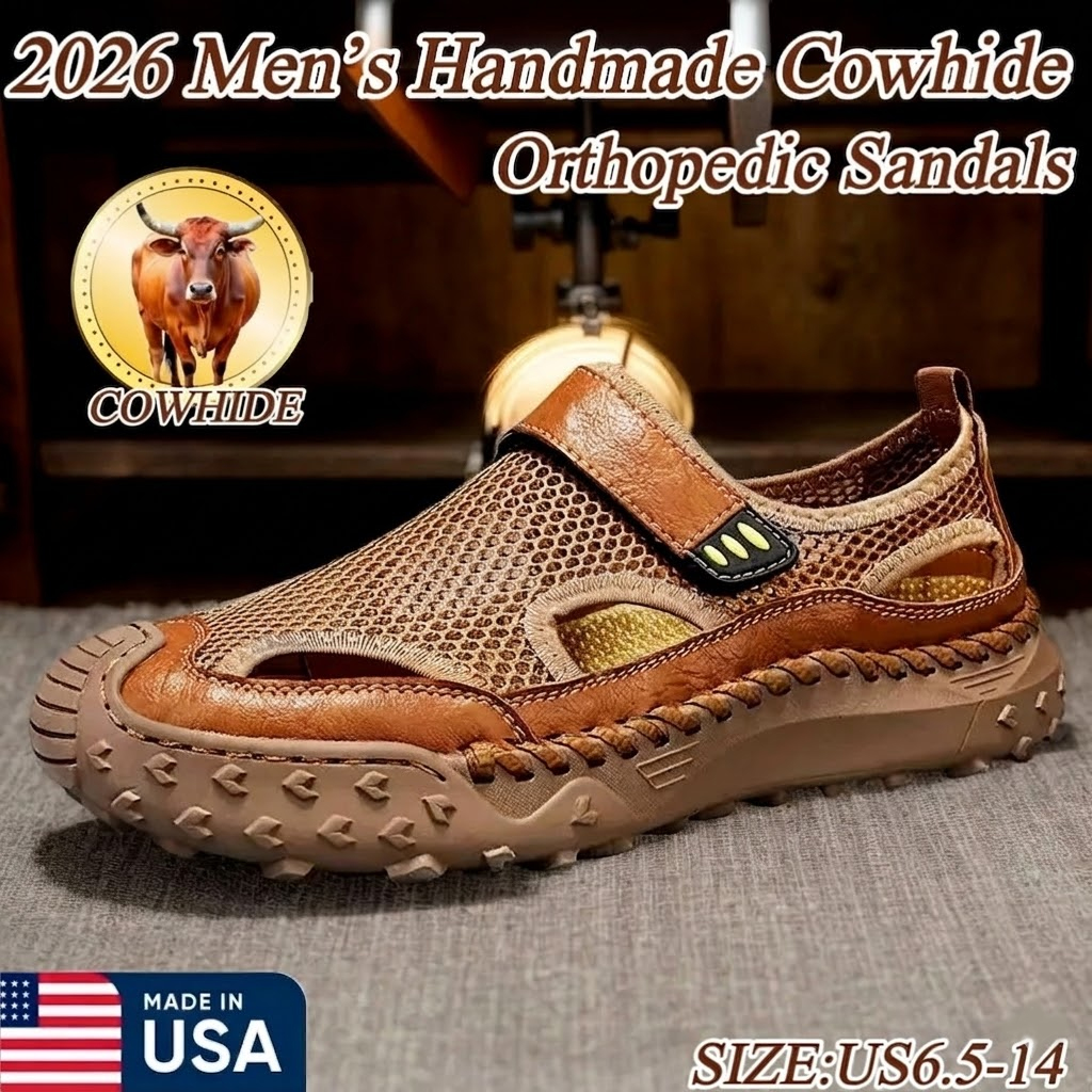⏰Last Day! 70% OFF 🔥Men's Outdoor Breathable Hiking Sandals – Anti-Sl