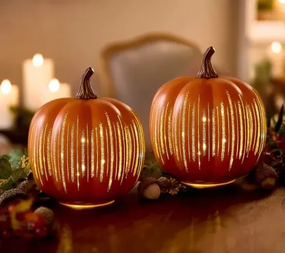 🔥2025 HOT SALE - 🎃✨ Illuminated Starry Night Pumpkins by Valerie(✨Same as in the video)