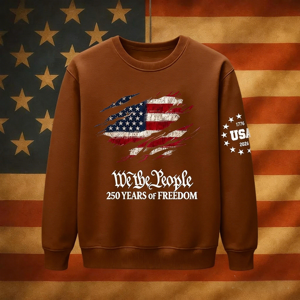 We the people--Men's casual sweatshirt