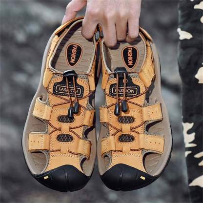 ⏰Promotion 60% OFF - 2025 New Men's Orthopedic Comfortable Trekway S1 Sandal