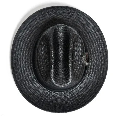 Patriotic Straw | Panama Fedora Hat - Brown