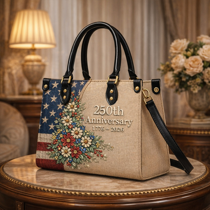US 250th Anniversary Floral Handbag