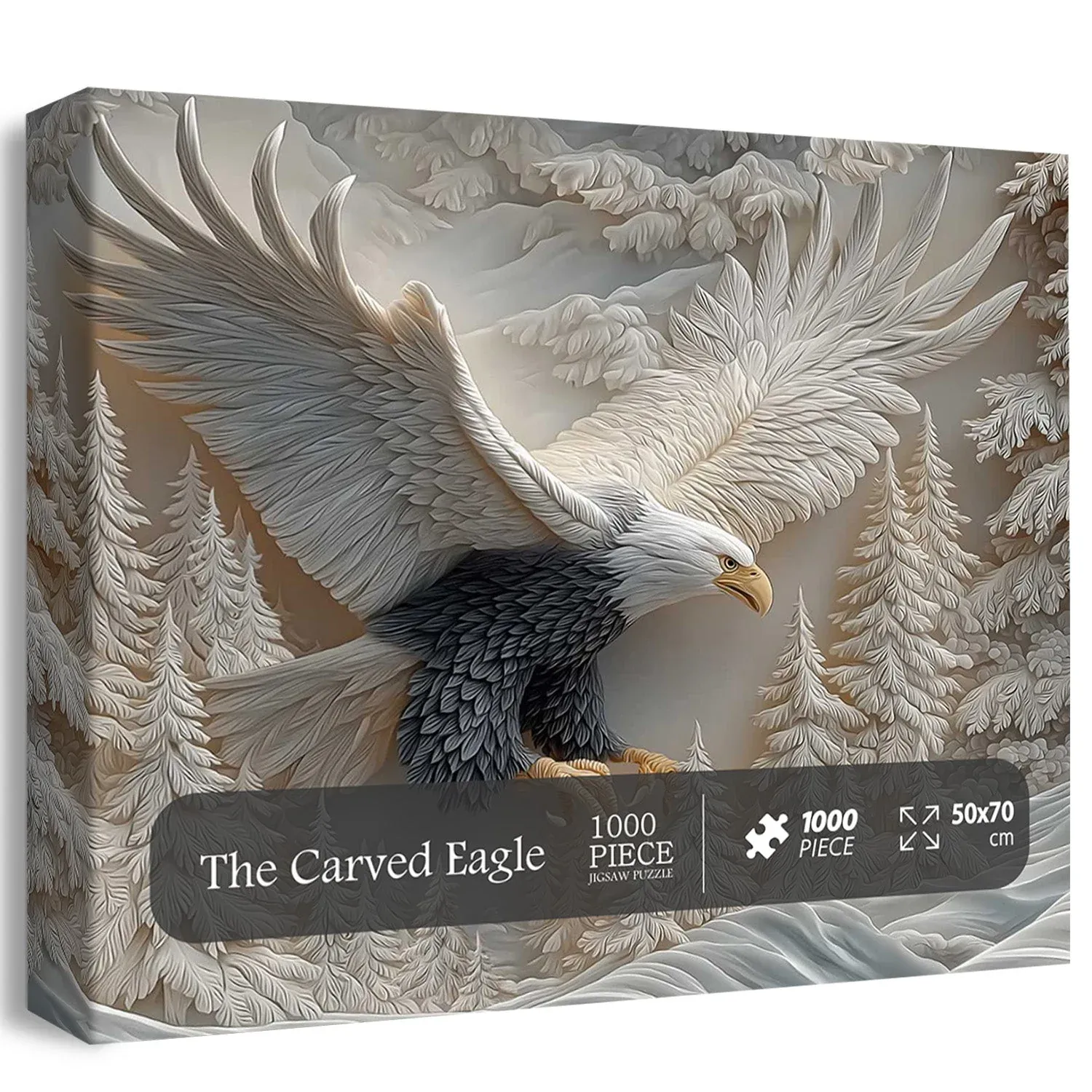 The Carved Eagle Jigsaw Puzzle 1000 Pieces