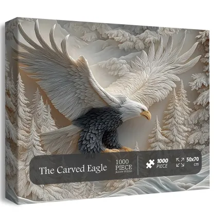 The Carved Eagle Jigsaw Puzzle 1000 Pieces
