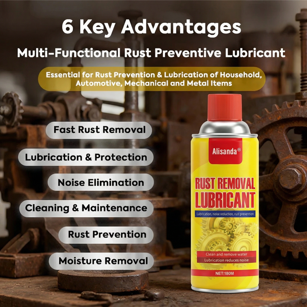 Anti-Rust Lubricant Spray & Rust Remover
