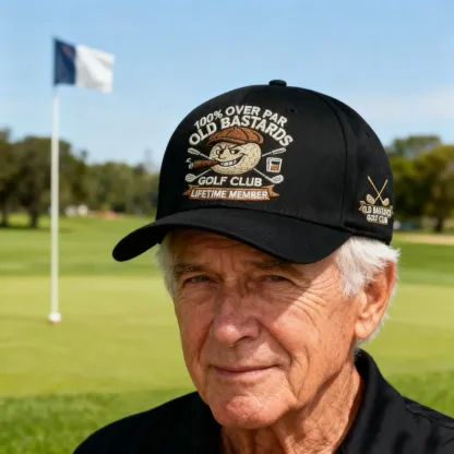 ⛳“OLD BASTARDS GOLF CLUB” Embroidered Cap