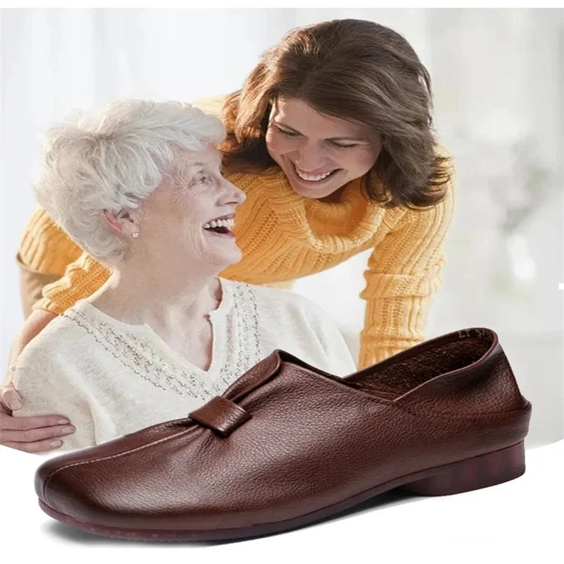 Slip-On Low Heel Barefoot-Feel Comfort Loafers