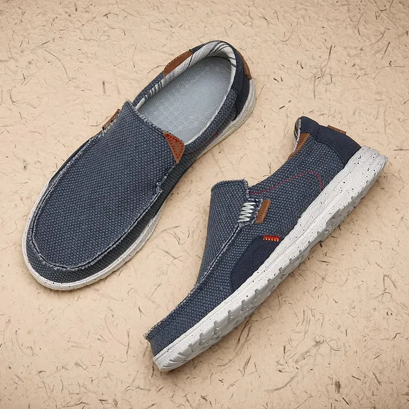 ⏰Promotion 70% OFF--Men's Lightweight Comfort Ergonomic Memory Foam Insole Slip On Loafer Walking Shoes