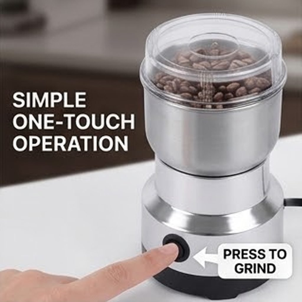 High-Speed Stainless Steel Grain Grinder