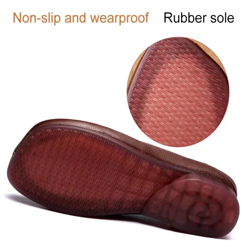 Slip-On Low Heel Barefoot-Feel Comfort Loafers