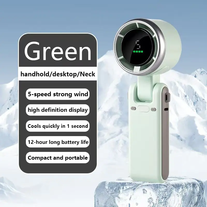 World Cup Special Edition Handheld High-Speed ​​Turbine Fan