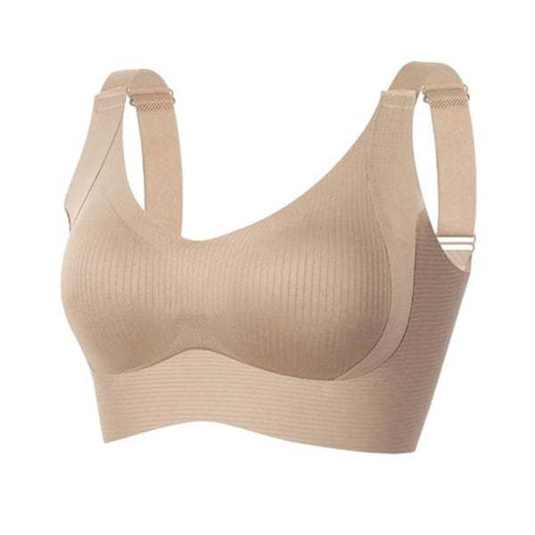 Women's Ribbed Push Up Adjustable Wireless Bra ( 💥 3 Pack )