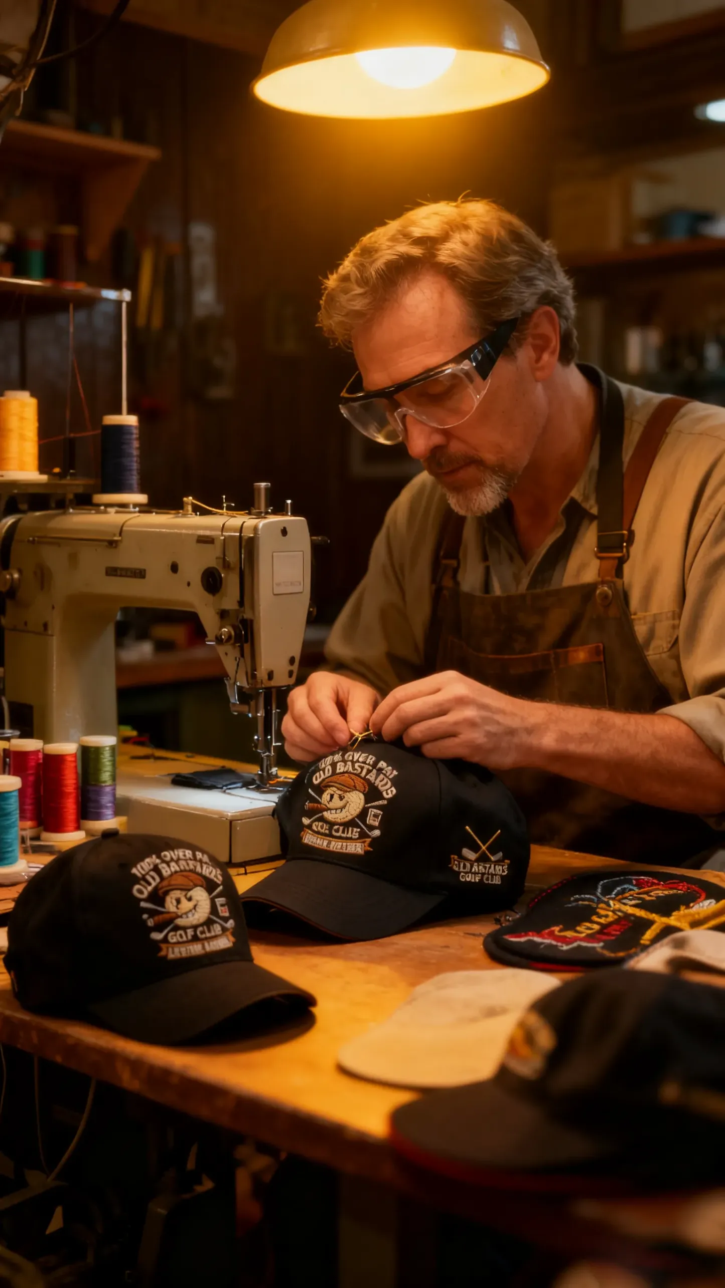 ⛳“OLD BASTARDS GOLF CLUB” Embroidered Cap