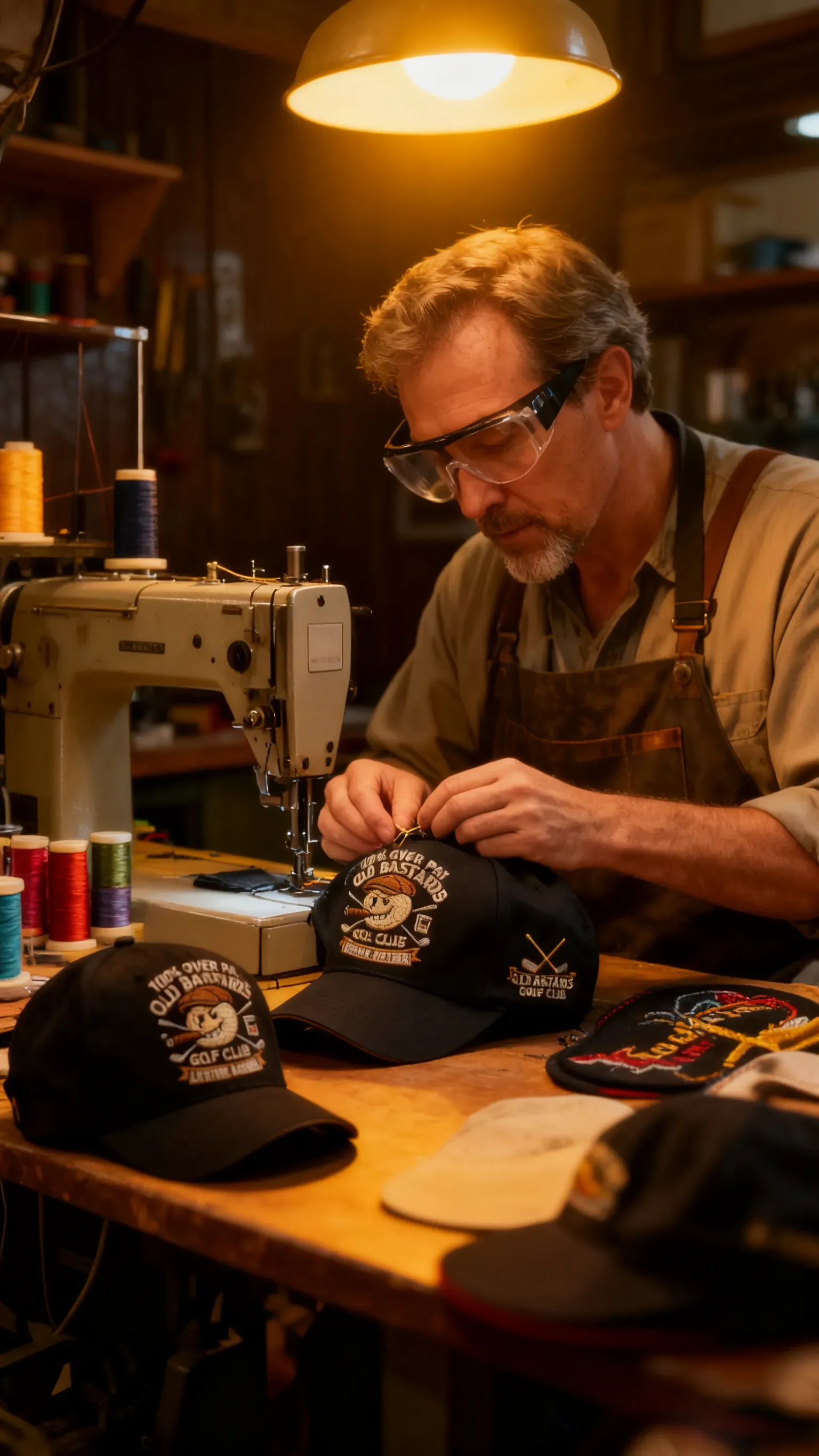 ⛳“OLD BASTARDS GOLF CLUB” Embroidered Cap