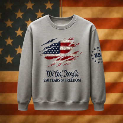 We the people--Men's casual sweatshirt