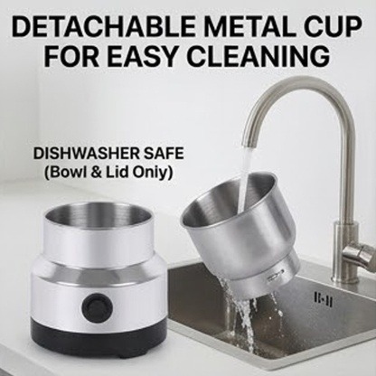 High-Speed Stainless Steel Grain Grinder