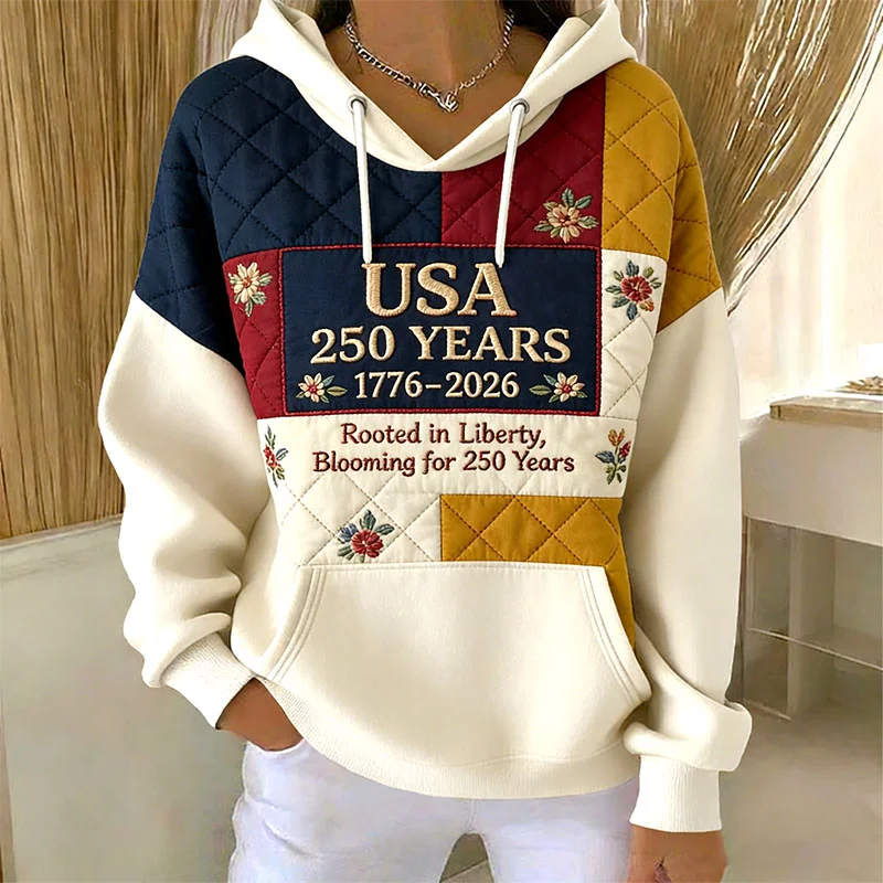 US 250th Anniversary books Art Print Casual Hoodie