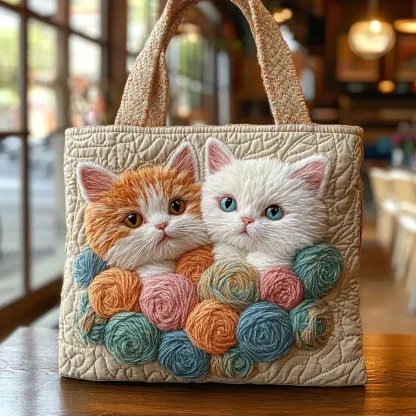 [Copy]⚠️Only a Few Left --Artistic Vintage Fashion Illustrated Embroidered Shoulder Tote Bag
