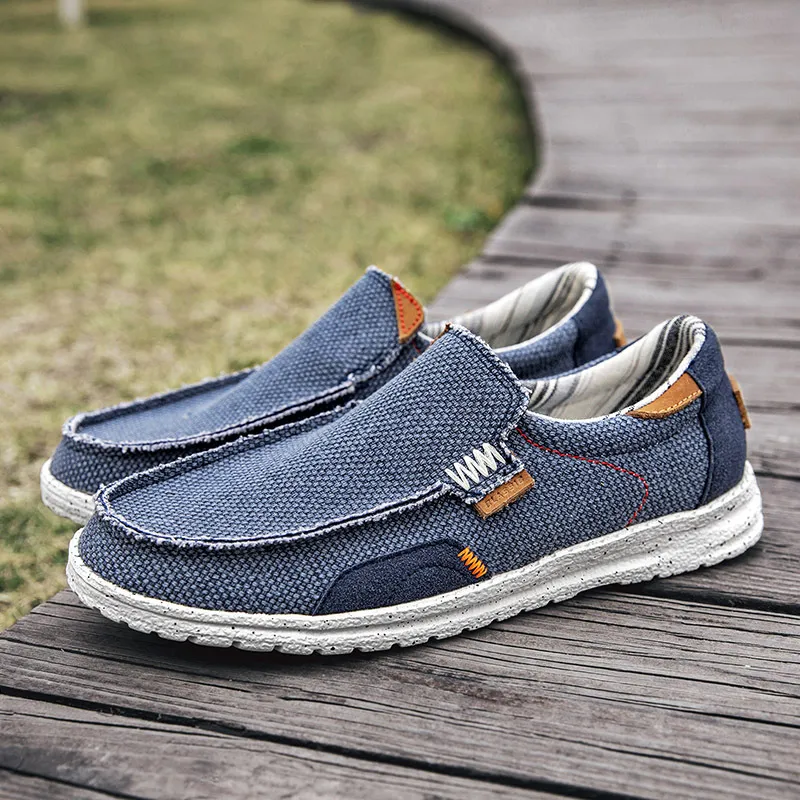 ⏰Promotion 70% OFF--Men's Lightweight Comfort Ergonomic Memory Foam Insole Slip On Loafer Walking Shoes