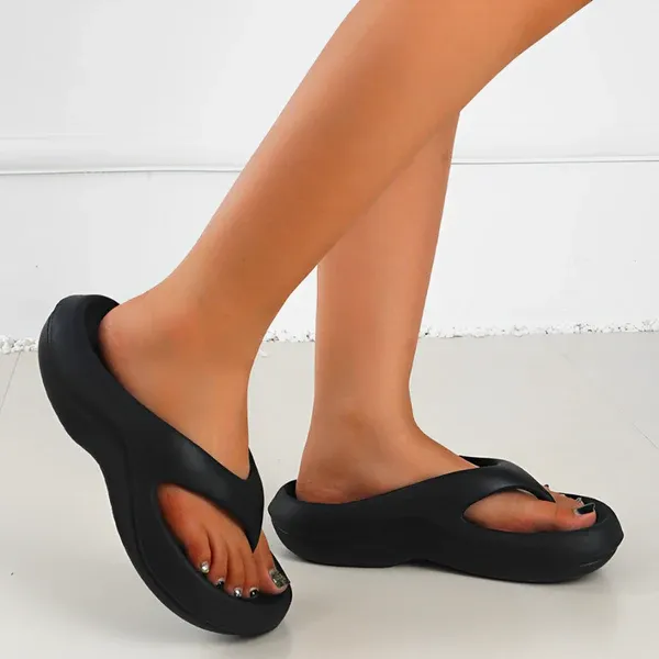 Women Orthopedic Sandals Waterproof Arch-support Soft Airy Flip-flop Casual Summer