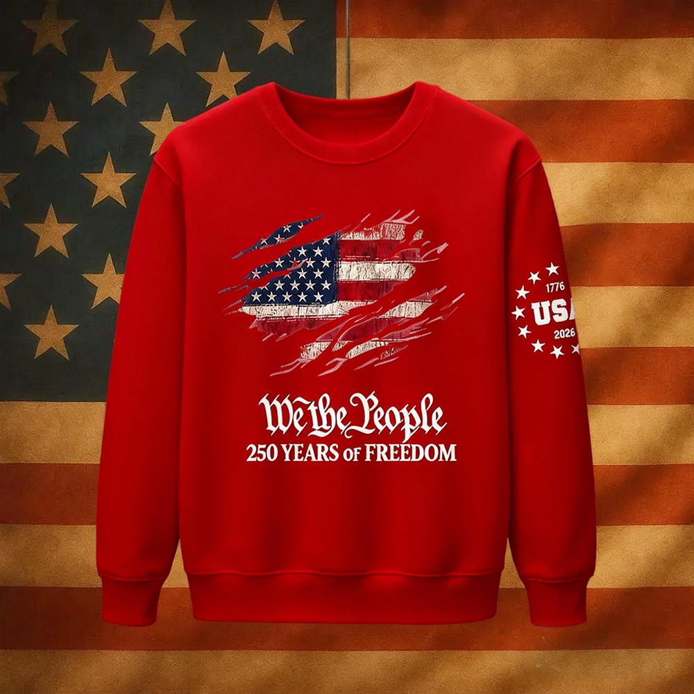 We the people--Men's casual sweatshirt