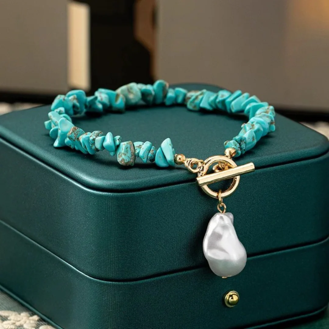 Hadley -Ocean Kiss Turquoise & Pearl Collection