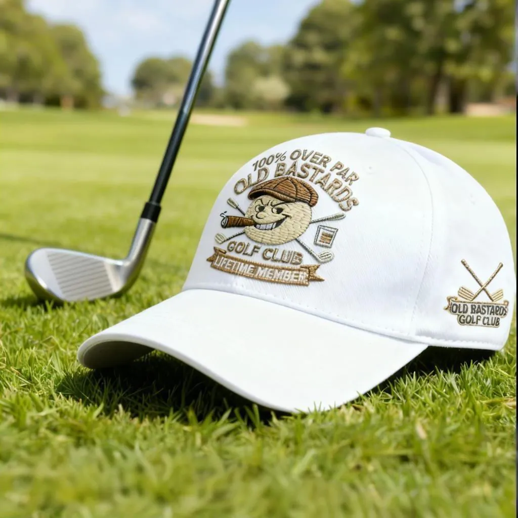 ⛳“OLD BASTARDS GOLF CLUB” Embroidered Cap