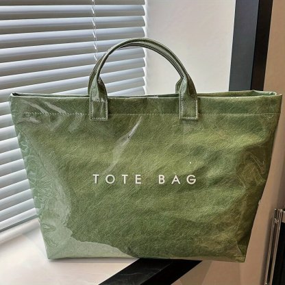 🔥 Last Day 49% OFF - 👜Designer Direct Sales👜Women's Letters Print Tote Bag⏰.