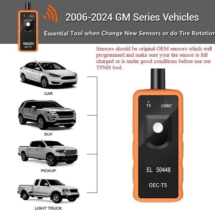 Tire Pressure Monitoring System Reset Tool