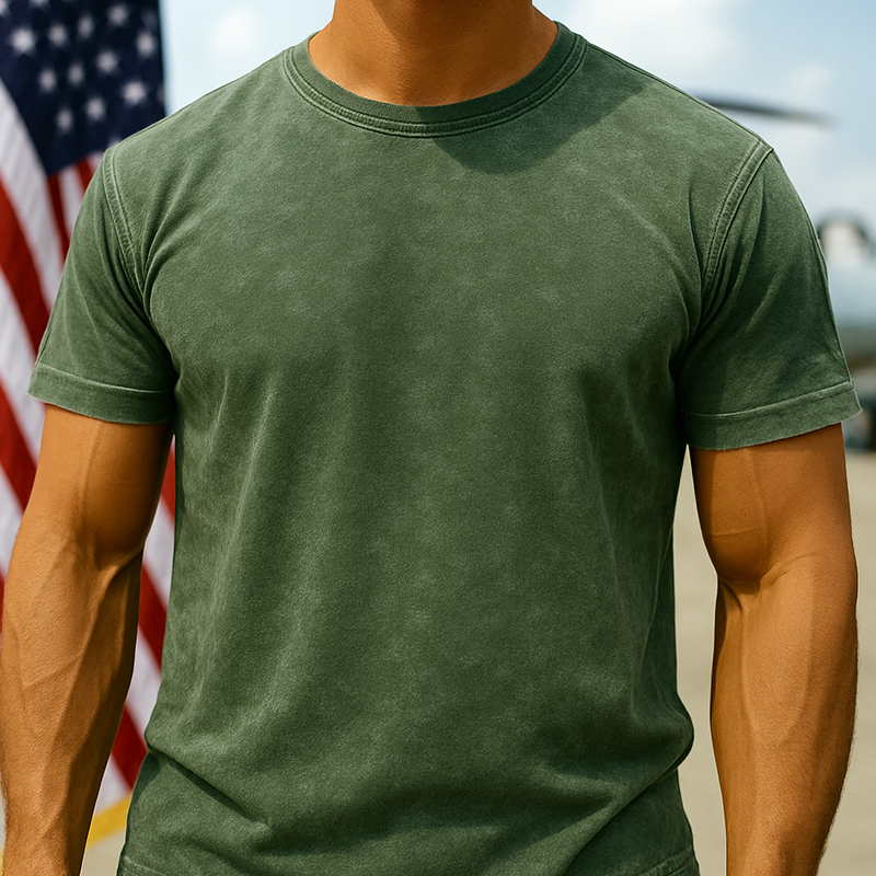 Men's Crew Neck Short Sleeve T-shirt