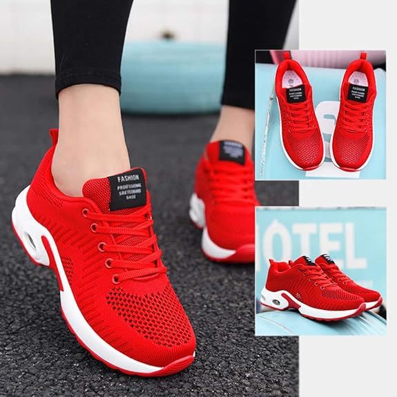 Women's lightweight and fashionable sports shoes, leisure hiking and non-slip shoes