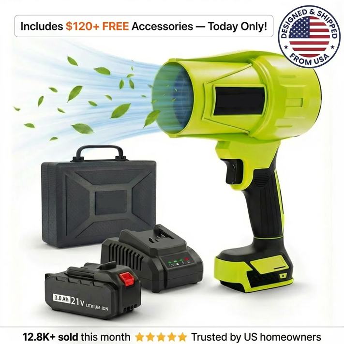 Blower Cordless Handheld Turbo Blower