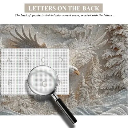 The Carved Eagle Jigsaw Puzzle 1000 Pieces