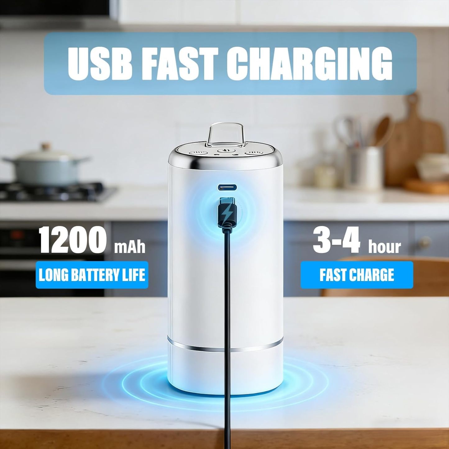 Portable Electric Water Dispenser Pump for 5 Gallon Bottles