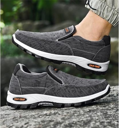 🔥LAST DAY 70% OFF🔥Men's Arch Support & Breathable and Light & Non-Slip Shoes - Proven Plantar Fasciitis, Foot and Heel Pain Relief.