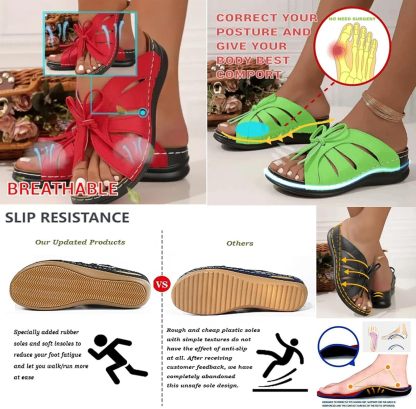 Orthopedic shoes designed for seniors with limited mobility