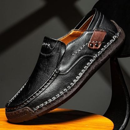 ⏰New Year sale 60% OFF 🔥 Men's Handmade Genuine Leather Slip-On Loafers