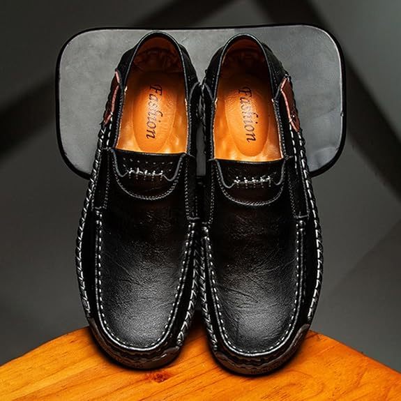 ⏰New Year sale 60% OFF 🔥 Men's Handmade Genuine Leather Slip-On Loafers