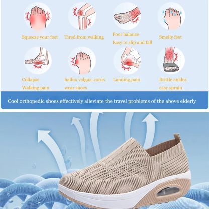 ⏰Promotion 60% OFF -Women's Ultra Soft Comfort Air Cushion Orthopedic Shoes