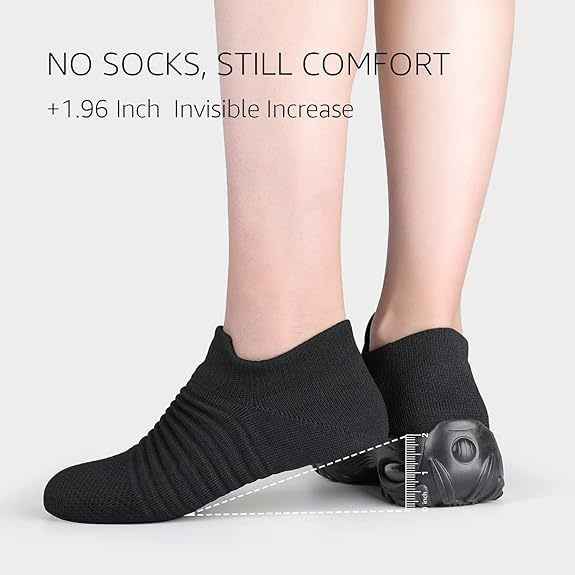 Women's mesh wedge heel orthopedic sneakers