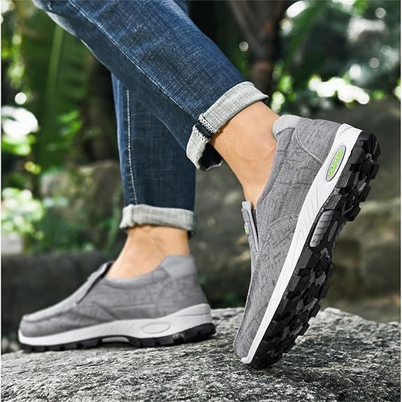 🔥LAST DAY 70% OFF🔥Men's Arch Support & Breathable and Light & Non-Slip Shoes - Proven Plantar Fasciitis, Foot and Heel Pain Relief.