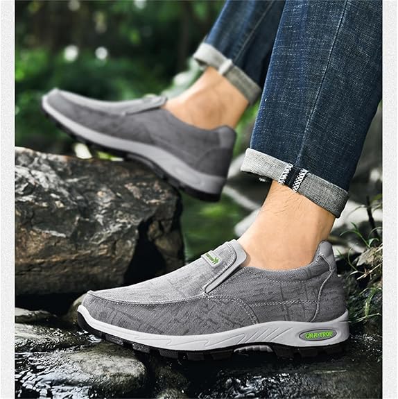 🔥LAST DAY 70% OFF🔥Men's Arch Support & Breathable and Light & Non-Slip Shoes - Proven Plantar Fasciitis, Foot and Heel Pain Relief.